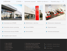 Tablet Screenshot of labijakautolama.pl